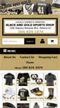 Mobile Screenshot of blackandgoldsports.com